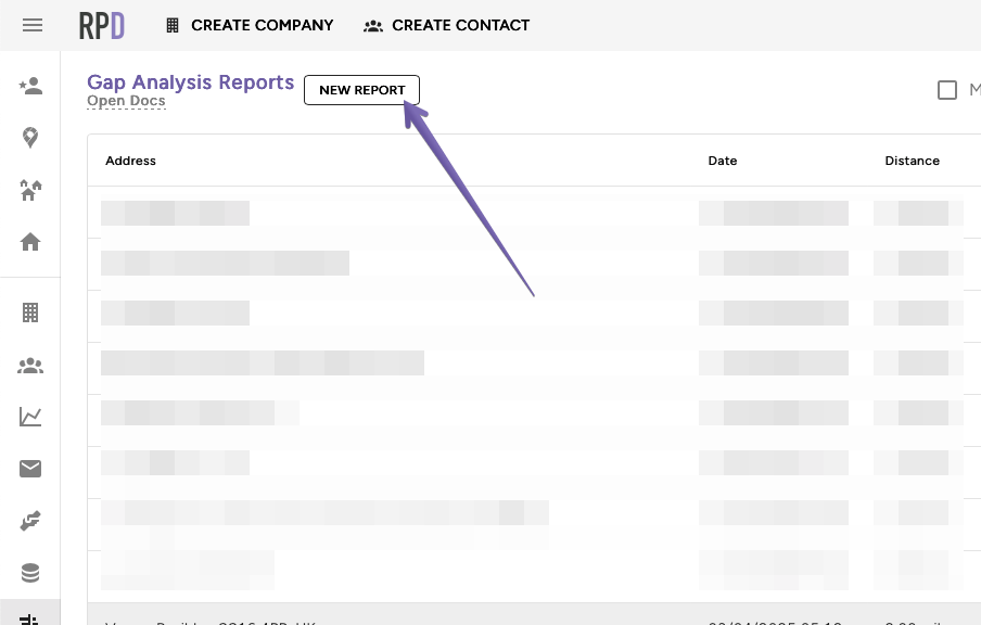 Create Gap Analysis